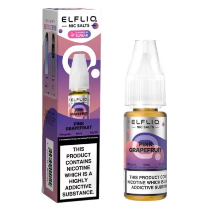 Pink Grapefruit Nic Salt E-Liquid by Elf Bar Elfliq (10ml) - 5mg
