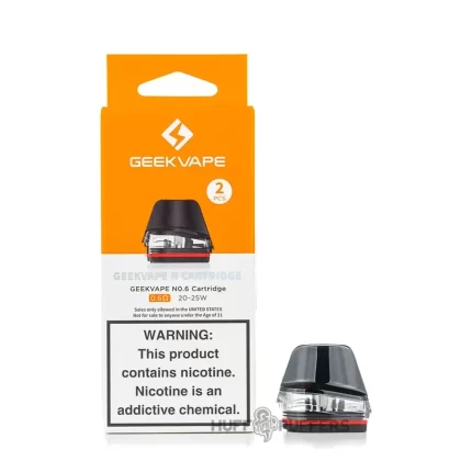 Geekvape N Cartridge - Resistance#0.6 ohm (20–25W)>1.2 ohm (9–14W)