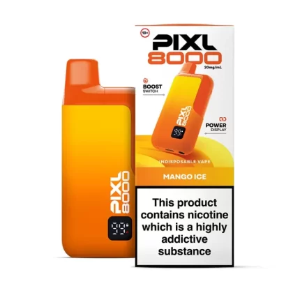 Pixl 8000 Prefilled Pod Kit Mango Ice - Ejuicewarehouse