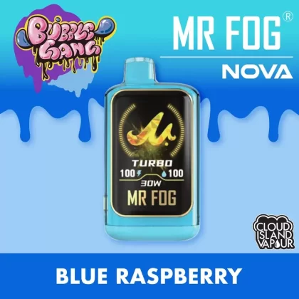 MR FOG NOVA 36K Disposable Vape – Bubble Gang Blue Raspberry