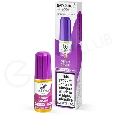 Berry Crush Nic Salt E-Liquid by Bar Juice 5000 - Ecigpremium