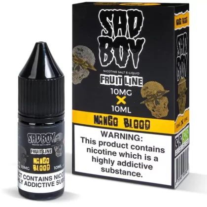 Sadboy Mango Blood Nic Salt Vape Juice - 10 Pack