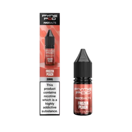 Pyne Pod Nic Salt Frozen Peach E-Liquid - 10mg