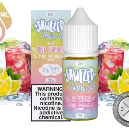 Pink Lemonade Iced SKWEZED SALT 30ml