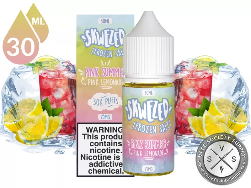 Pink Lemonade Iced SKWEZED SALT 30ml