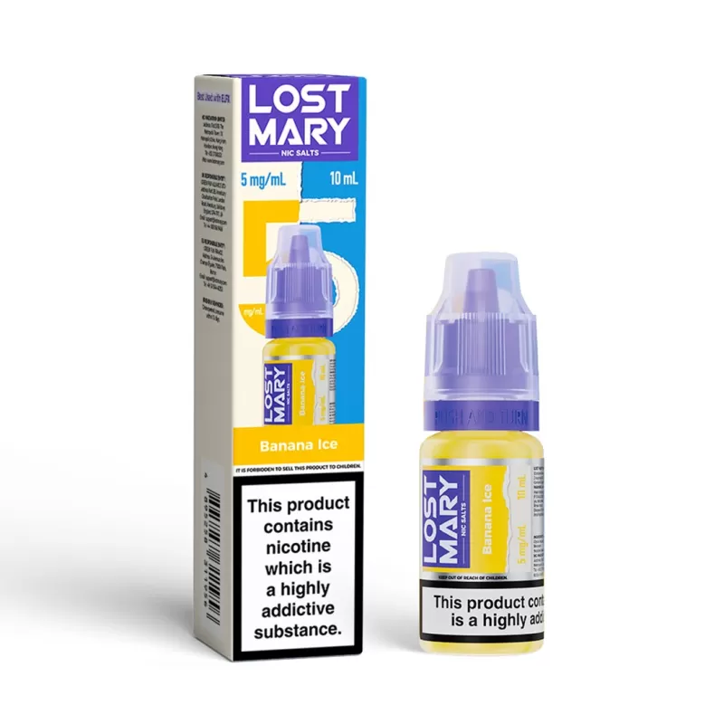 Lost Mary Nic Salt E-liquid 5mg - Cherry Ice - Image 2
