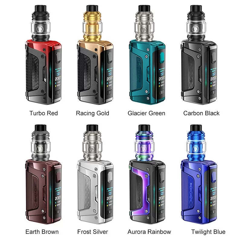 Geekvape Aegis Legend 5 Mod Kit with Z Sub Ohm Tank 5.5ml - Frost Silver - Image 2