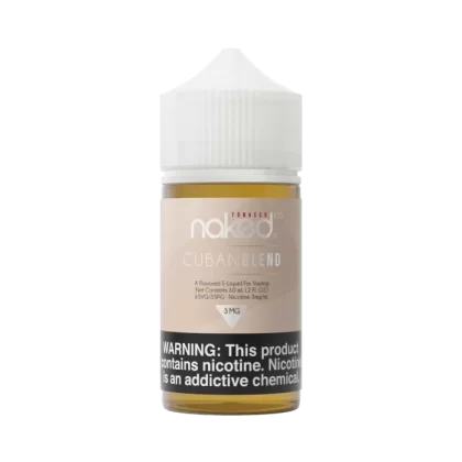 Naked 100 Tobacco – Cuban Blend 60mL - Vape Product, Vape Product (A0FECF)