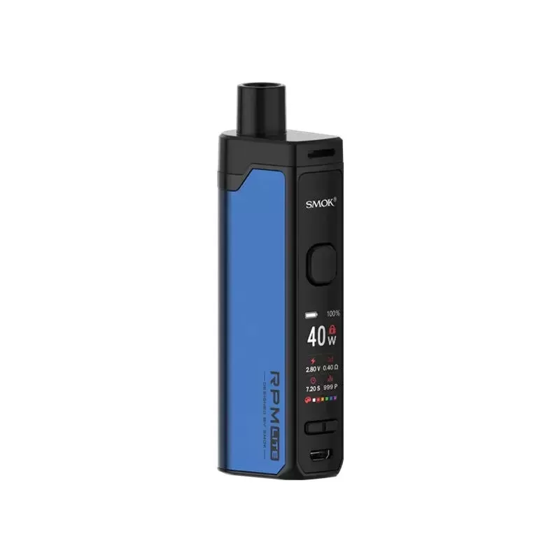 Smok RPM Lite Pod Kit 1250mAh | 40w Vape Kit OR Pack of 3x Replacement Pod – TPD