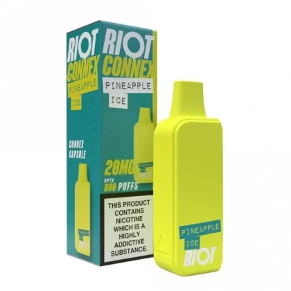 Riot Squad Connex Pineapple Ice Nic Salt E Liquid Pod