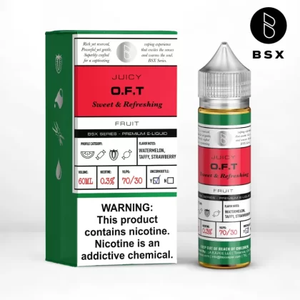 BSX Vapor BSX Series - O.F.T. - 60ML E-Liquid - 0MG