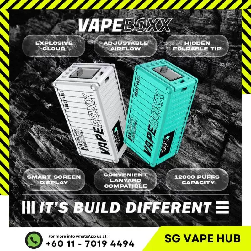 VAPEBOXX 12,000 Puffs - Lemon Sprite - Image 3