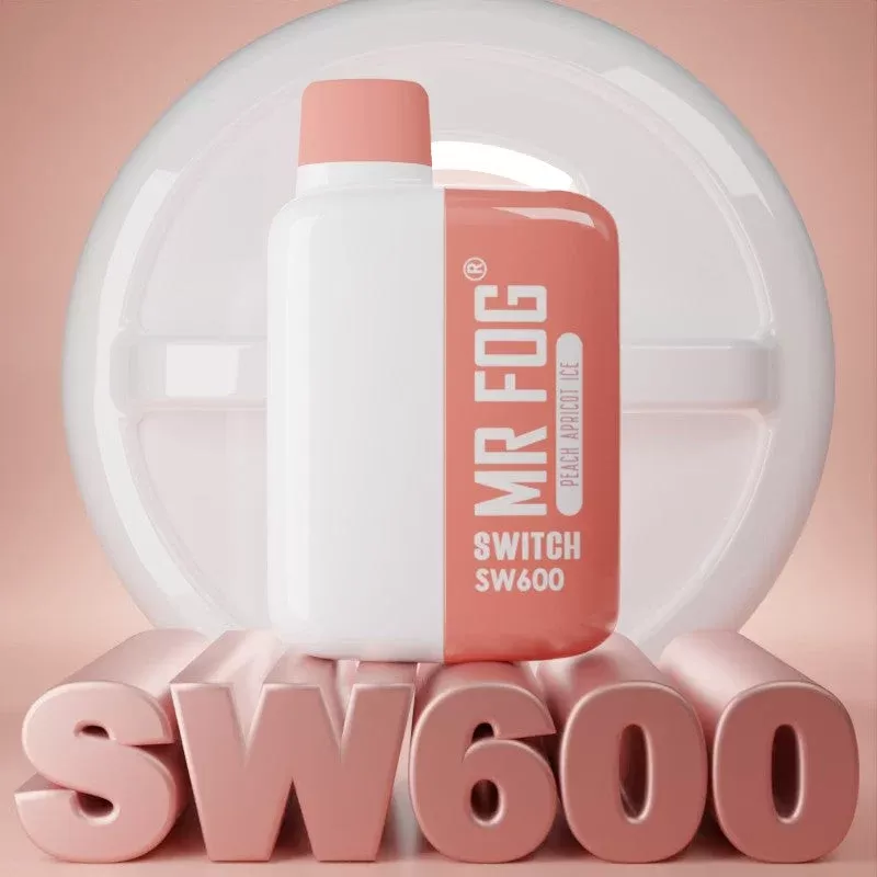 MR FOG SWITCH SW600 Disposable Vape – Peach Apricot Ice