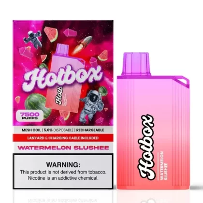 Hotbox Disposables [7500 Puffs] – Watermelon Slushee (CLEARANCE)