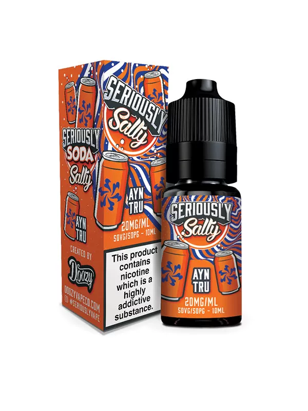 Seriously Salty SODA Ayn Tru Nic Salt E-Liquid