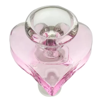 Pink Heart Bowl – 14mm Male - Ejuicewarehouse