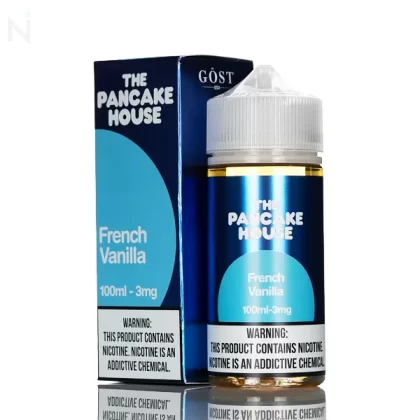 Pancake House E-Liquid - French Vanilla - 100ml - 3mg