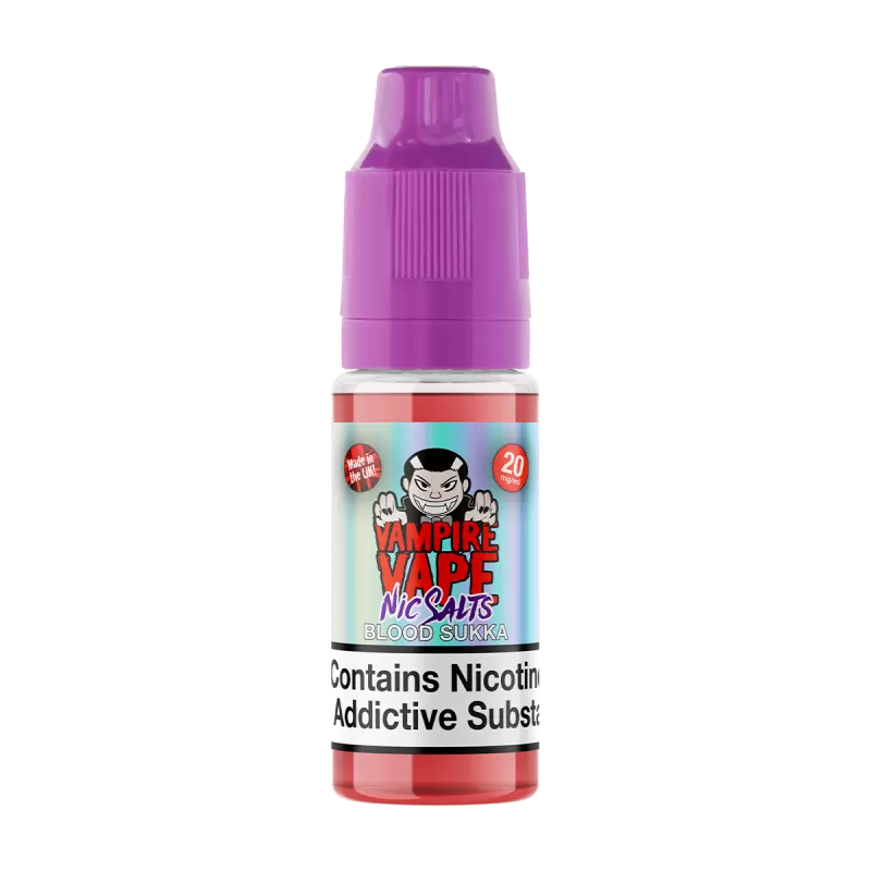 Blood Sukka Nic Salt By Vampire Vape 10ml - Vapeshop Co