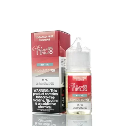 Nkd 100 TFN Salt E-Liquid – Strawberry Pom – 30ml - Ejuicewarehouse