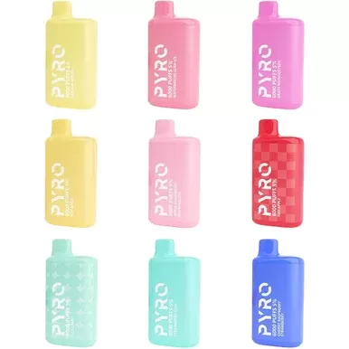 Pyro 6000 Puffs Disposable Vape 50mg 13mL