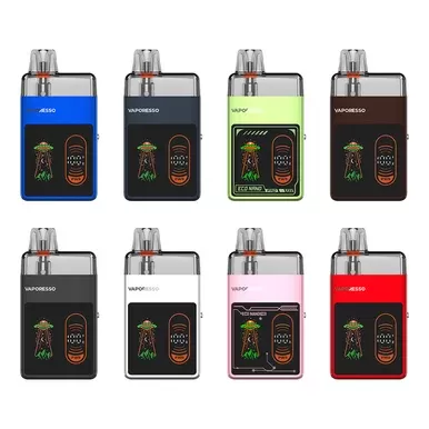 Vaporesso Eco Nano Pro Pod System - Color#Black>Coffee Brown>Coral Red>Emerald Green>Gunmetal>Ocean Blue>Sakura Pink>Silver