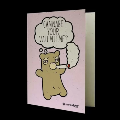 StonerDays Cannabe Your Valentine Hemp Valentine’s Day Card - Select Amount#1 CARD>3 PACK>6 PACK>12 PACK
