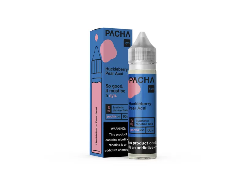 Pacha Syn E-Liquid 60ml - Purple Mango / 6mg - Vapeciga - Image 3