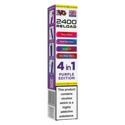 IVG 2400 Reload 4in1 Purple Edition Prefilled Pods