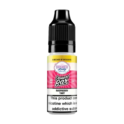 Raspberry Tart Nic Salt by Dinner Lady Dessert Bar Range - 20mg - Vape Product (6A04A4)