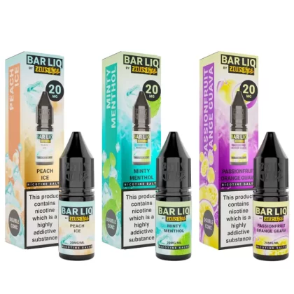 Zeus Juice Bar Liq 10ml Nic Salt 10mg - Rhubarb Sour Cherry