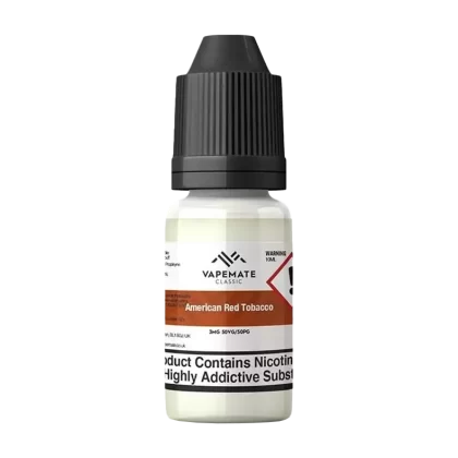 Vapemate Classic American Red Tobacco 10ml - 50VG / 50PG / 12mg - Vapeshop Co