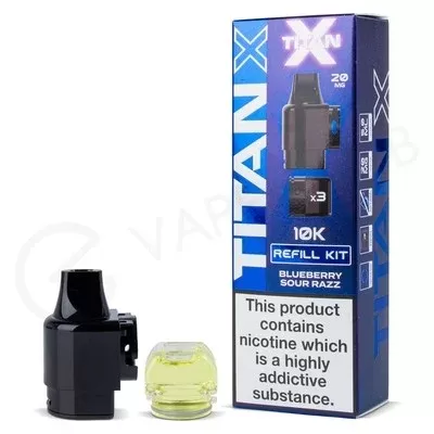 Blueberry Sour Razz Titan X Refill Pack