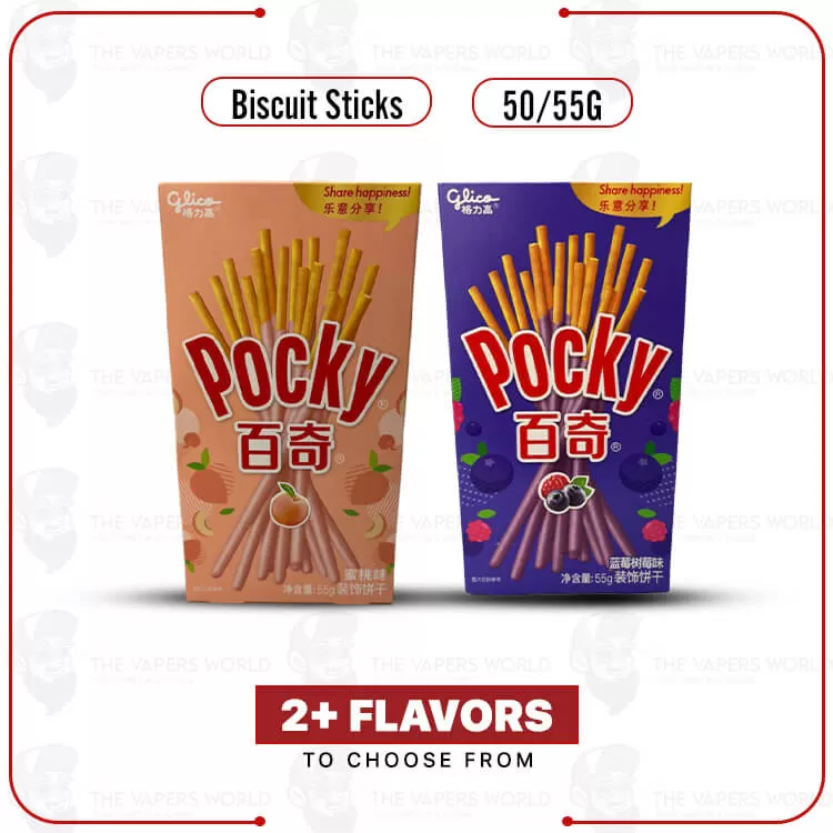 Pocky Biscuit Sticks 50/55G – Assorted Flavors - Thevapersworld