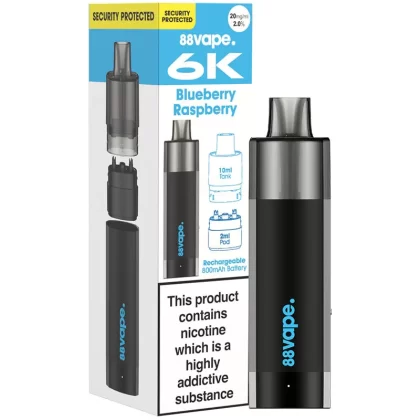 88Vape 6K Pod Kit - Lemon Lime