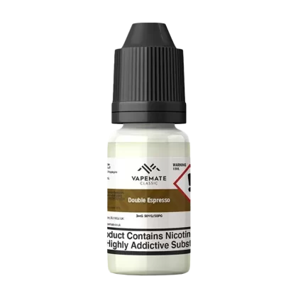 Vapemate Classic Double Espresso 10ml - Blend#50VG / 50PG>70VG / 30PG3mg>6mg>12mg>18mg