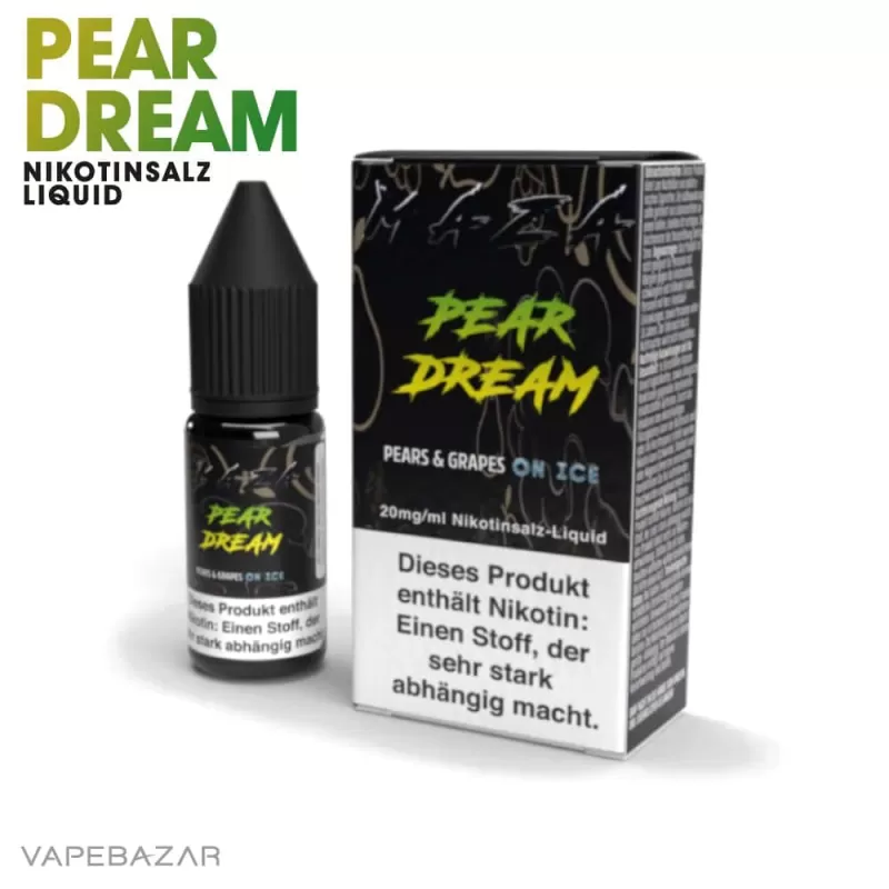 MaZa Nikotinsalz Liquid – Pear Dream - 10mg/ml - Image 2