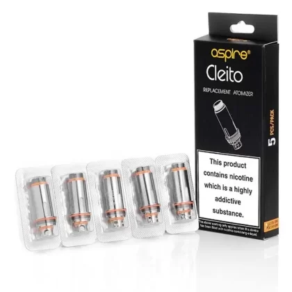 Aspire Cleito / Cleito Pro Replacement Coils - Type#0.27 Ohm>0.4 Ohm>0.2 Ohm>0.15 Ohm Mesh>0.5 Ohm>SS316L 0.4 Ohm