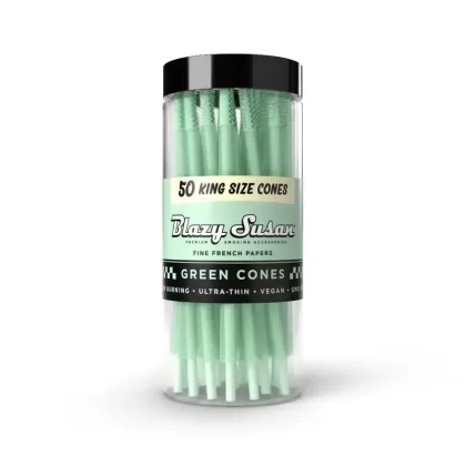 Blazy Susan Green King Size Cones 50pk