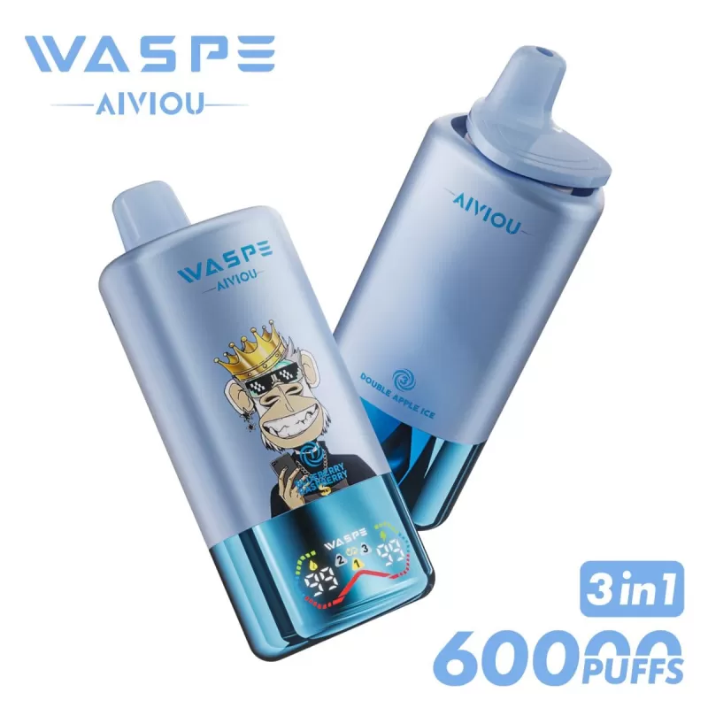 WASPE 60K | 3-in-1 60000 puffs, triple option, bulk disposable vape - Aiviouvapes - Image 2
