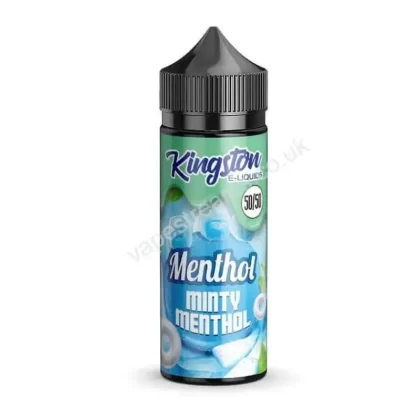 Minty Menthol E-Liquid Shortfill by Kingston 50/50 - Vapestreams Co