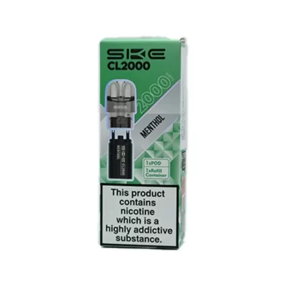 SKE CL2000 Prefilled Pods Menthol - Strength#20mg