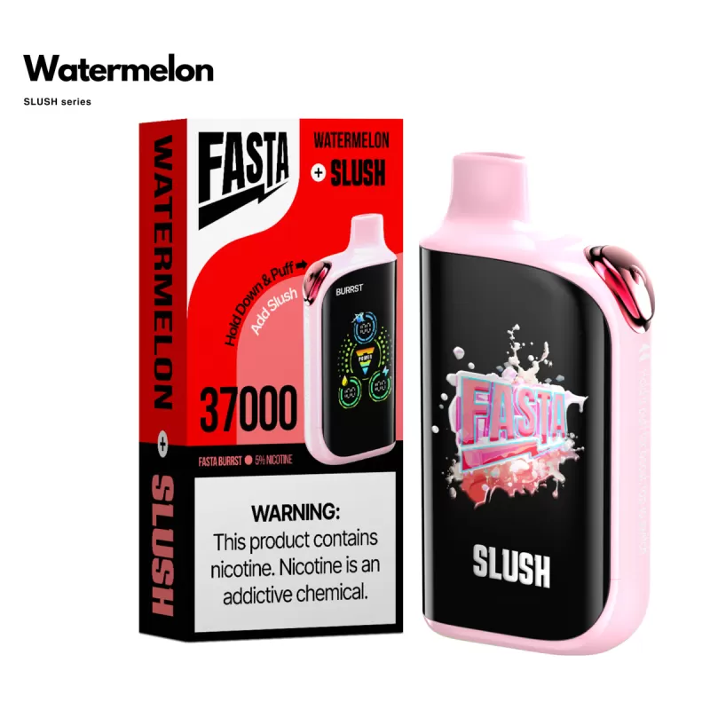 FASTA Burrst 37K Puff Disposable Device – 37,000 Puffs - Bluemelon (SLUSH series) - Image 3