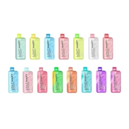 LOST MARY MT15000 Disposable Vape - Flavor#Strawberry Banana>Watermelon Ice>Blue Razz Ice>Miami Mint>Strawberry Kiwi>Citrus Sunrise>Banana Cake>Baja Splash>Berry Burst>Blue Razz Dragonfruit>
