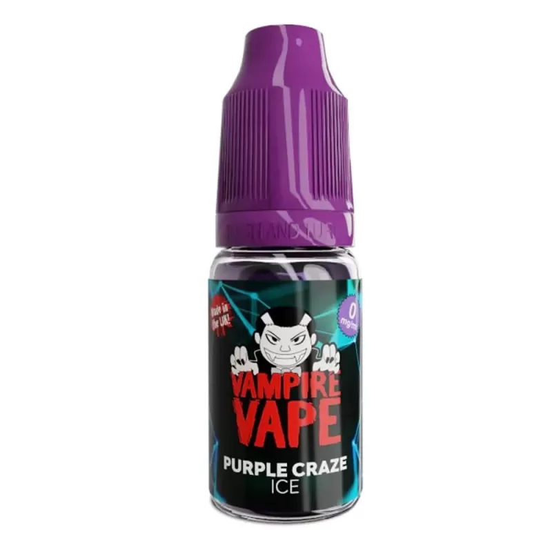 Purple Craze Ice E-Liquid by Vampire Vape (10ml) - 0mg