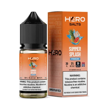 Summer Splash Freeze by Hero E-Liquid 30mL (Salts) - Vaporider Deals