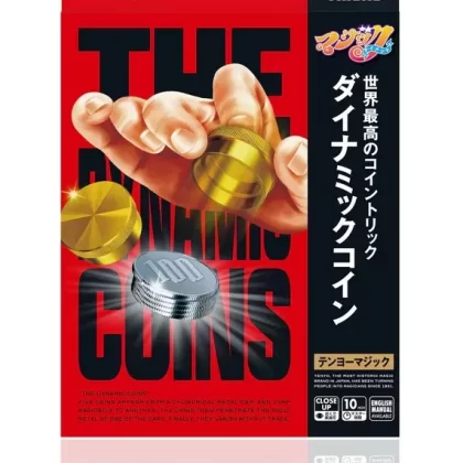 Tenyo Magic Dynamic Coin Trick Easy Beginner Pocket Entertainment Japan Made