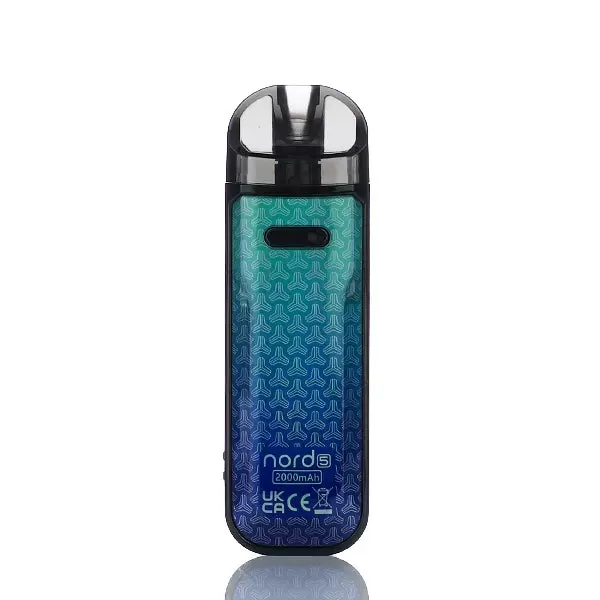 SMOK Nord 5 80W Pod Kit - Green Blue Dart - Image 3
