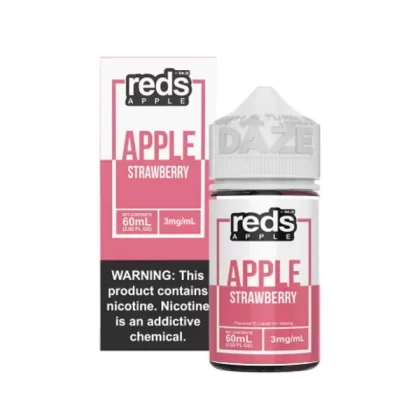 7 Daze – Reds Strawberry 60mL - Vape Product, Vape Product