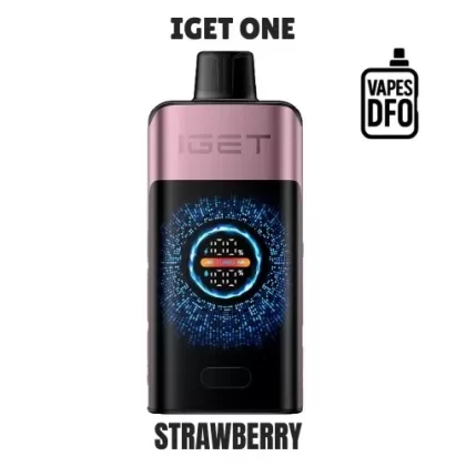 Strawberry – IGET ONE - IGET / Large / Non-rechargeable / Strawberry