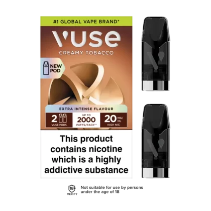 Creamy Tobacco Vuse Pro Pods - Ecigwizard